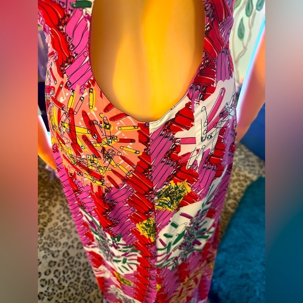 ZAC POSEN for Target long, floral dress sz L - NWT - Picture 9 of 13